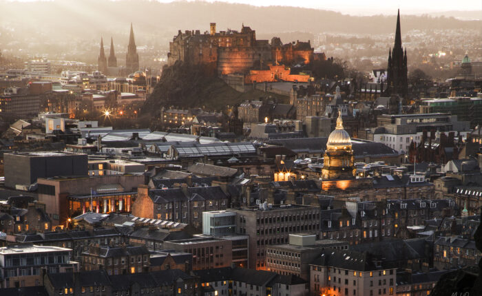 Edinburgh Castle at Sunset Shop | Manel Quiros Photography