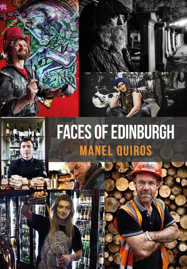 Faces of Edinburgh Book Cover | Manel Quiros Photography
